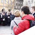 Protest w obronie gliwickiej kardiologii