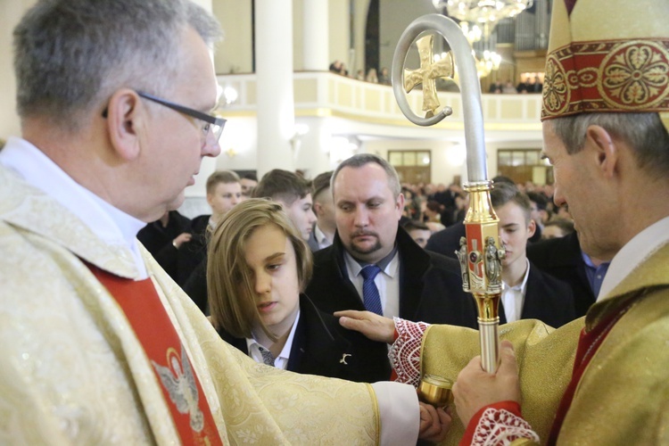 Bierzmowanie u MB Anielskiej w Dębicy