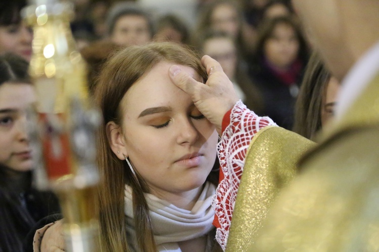 Bierzmowanie u MB Anielskiej w Dębicy