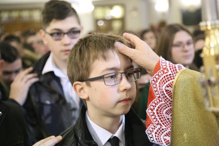 Bierzmowanie u MB Anielskiej w Dębicy
