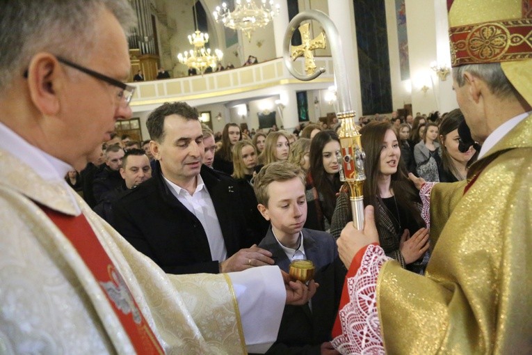 Bierzmowanie u MB Anielskiej w Dębicy
