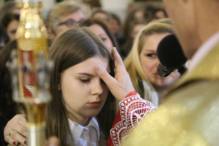 Bierzmowanie u MB Anielskiej w Dębicy