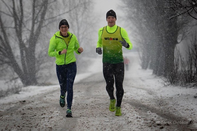 Trening przed "Biegiem do Pustego Grobu" w Nowej Soli