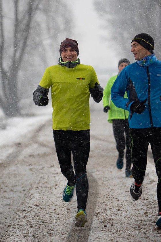 Trening przed "Biegiem do Pustego Grobu" w Nowej Soli