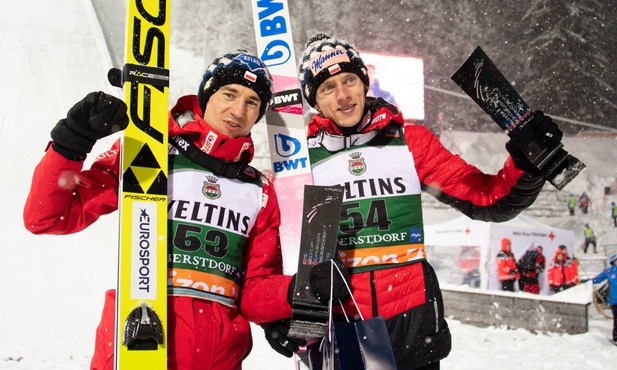 Stoch pierwszy, Kubacki trzeci
