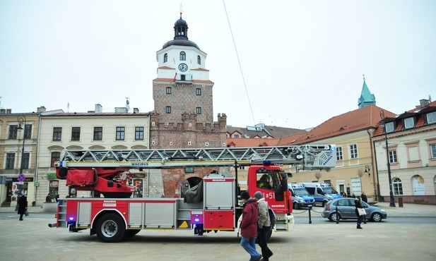 Alarm bombowy w centrum miasta