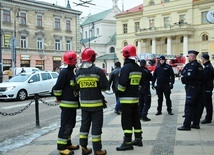Alarm bombowy w centrum Lublina