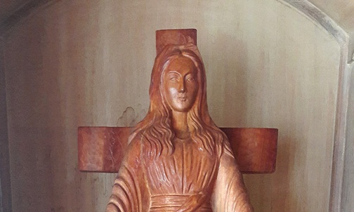 Cudowna figurka Matki Bożej z Akity.