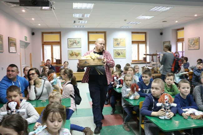 Młodzi z Betanii w skansenie