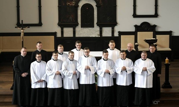 Obłóczyny w śląskim seminarium