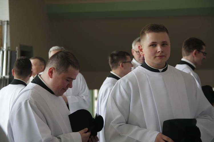 Obłóczyny w Wyższym Śląskim Seminarium Duchownym