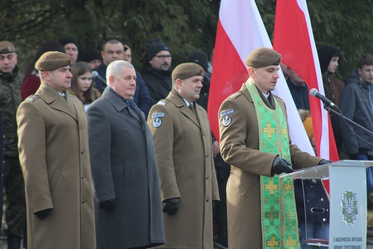 Przysięga Wojsk Obrony Terytorialnej w Ciechanowie