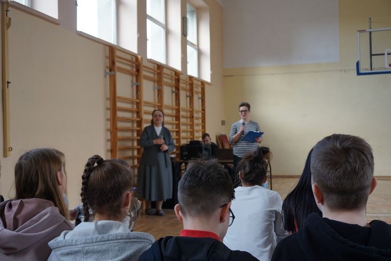 "Bieg po radość" w szkole salezjańskiej w Dzierżoniowie