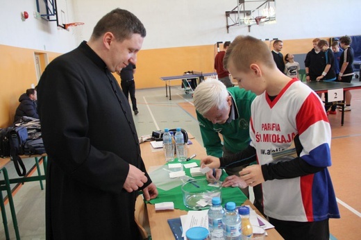 ​I Diecezjalne Mistrzostwa Ministrantów i Lektorów w Tenisie Stołowym w Głogowie