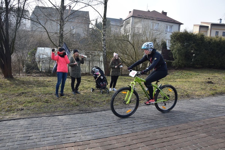 Zimowy triathlon w Sandomierzu 