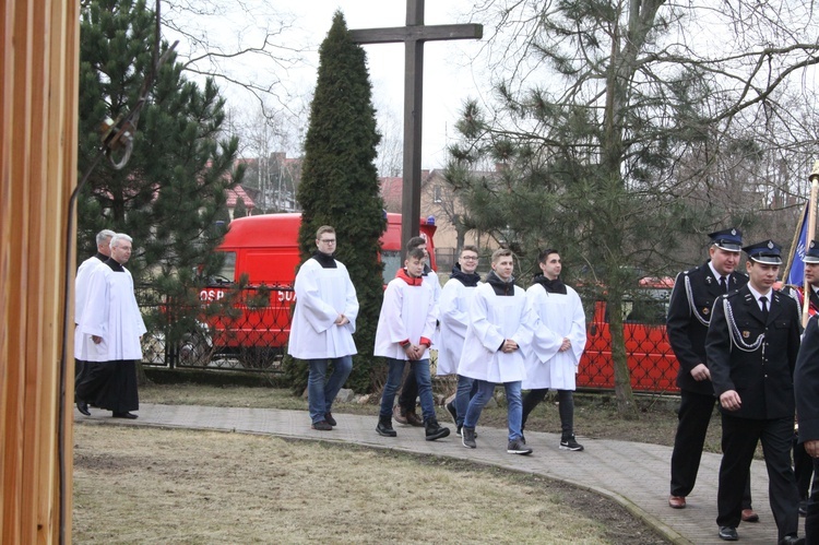 Poświęcenie odnowionego kościoła w Węgrzynowie