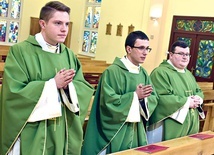 ▲	W czasie wspólnej Mszy św.