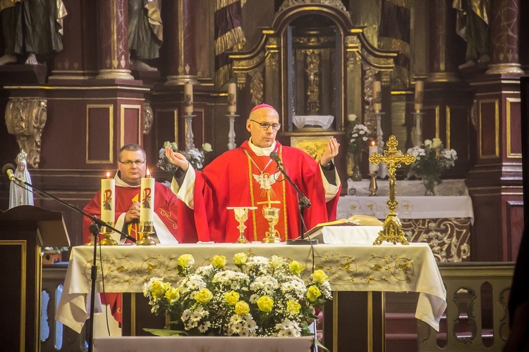 Remont u franciszkanów w Barczewie