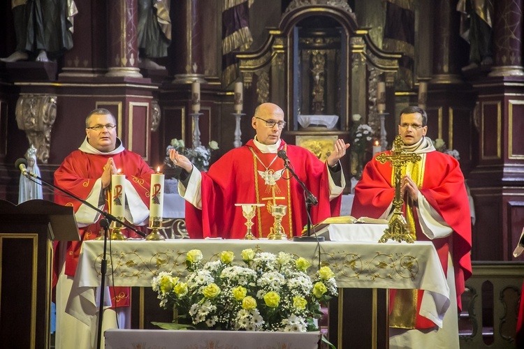 Remont u franciszkanów w Barczewie