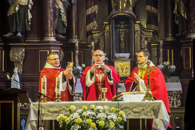 Remont u franciszkanów w Barczewie