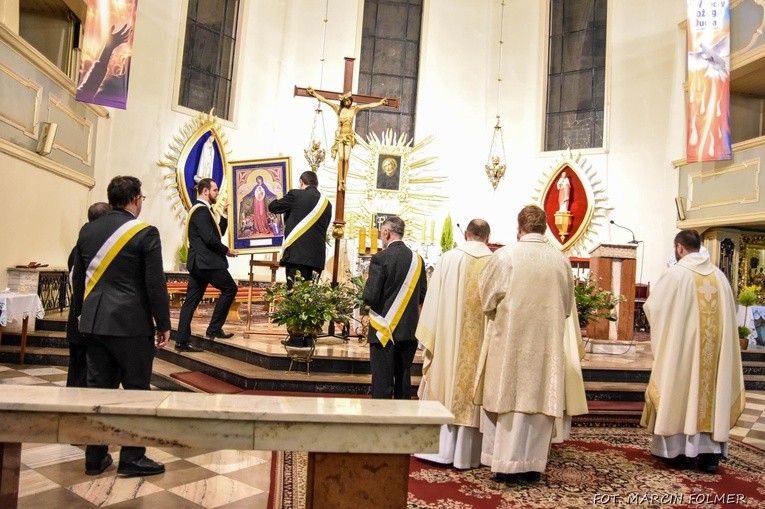 Obraz NMP Wspomożycielki Prześladowanych Chrześcijan w Miliczu