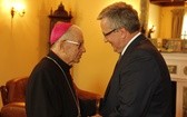 Śp. bp Alojzy Orszulik w kadrach "Gościa Łowickiego", cz. 1