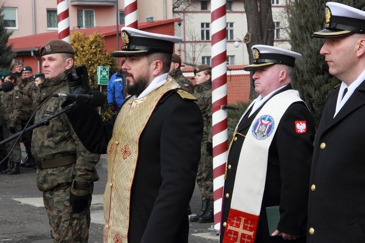 Przysięga żołnierzy 7 Pomorskiej Brygady OT