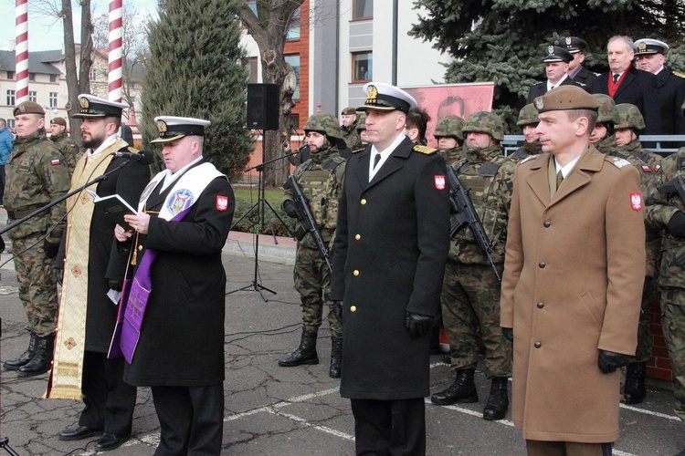 Przysięga żołnierzy 7 Pomorskiej Brygady OT