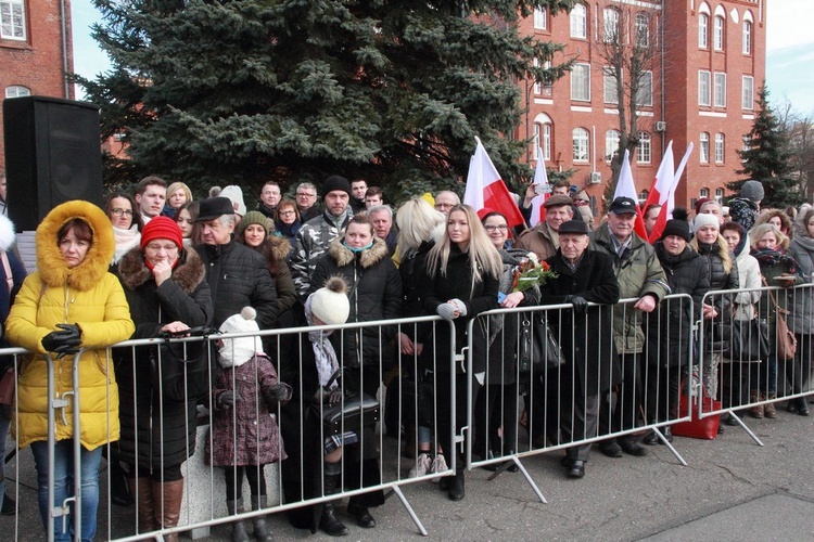 Przysięga żołnierzy 7 Pomorskiej Brygady OT