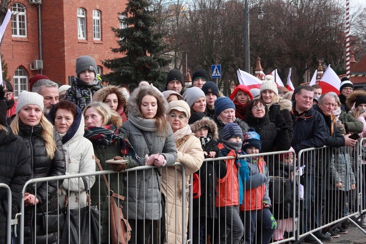 Przysięga żołnierzy 7 Pomorskiej Brygady OT