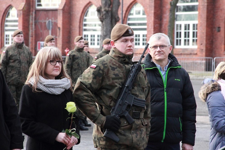 Przysięga żołnierzy 7 Pomorskiej Brygady OT