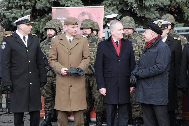 Przysięga żołnierzy 7 Pomorskiej Brygady OT