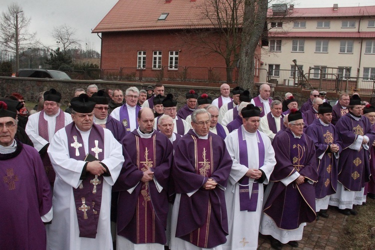 Uroczystości pogrzebowe ks. prał. Franciszka Cybuli