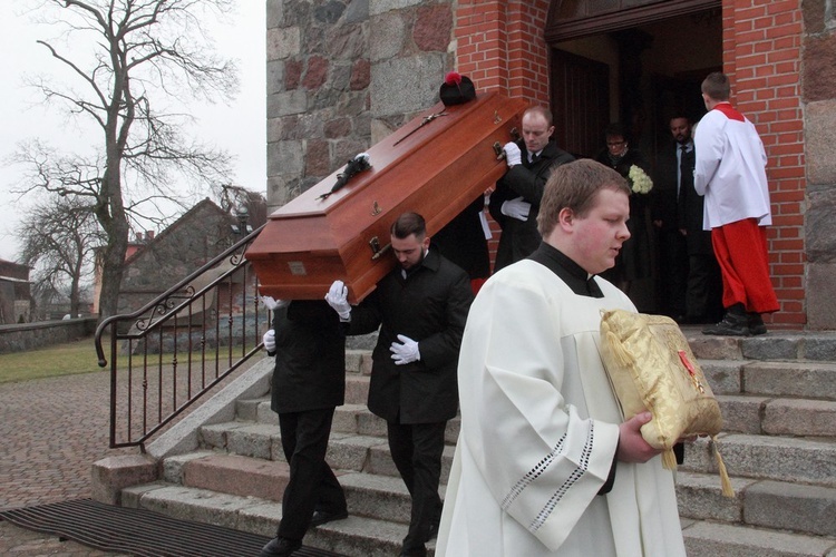 Uroczystości pogrzebowe ks. prał. Franciszka Cybuli