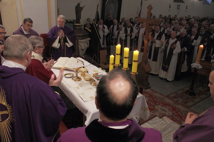 Uroczystości pogrzebowe ks. prał. Franciszka Cybuli