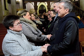 Podczas Eucharystii było odnowienie przyrzeczeń małżeńskich.