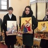 ◄	Autorki obrazów, od lewej: Elżbieta Sawka, Edyta Wieleba-Matyśniak, Justyna Zdybel, Zofia Konieczna.