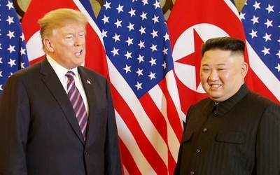 Zakończył się pierwszy dzień szczytu Trump-Kim w Hanoi