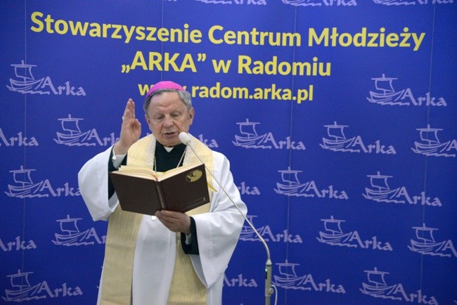 Poświęcenie siedziby radomskiej "Arki"
