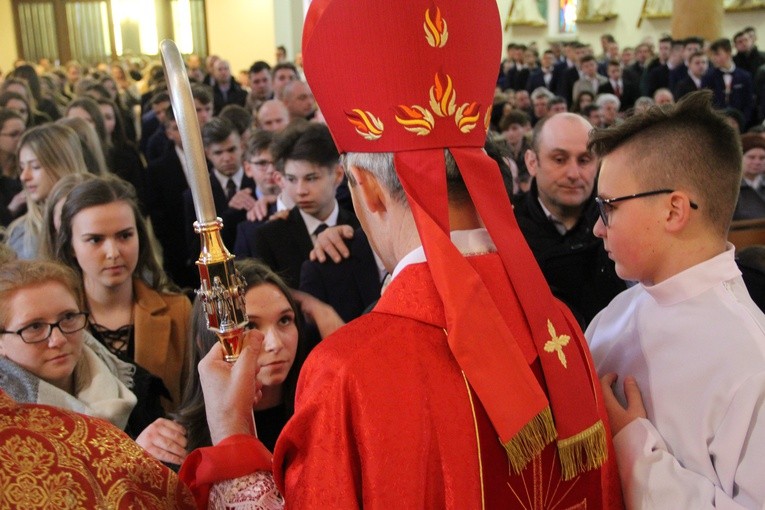 Bierzmowanie w Tarnowcu