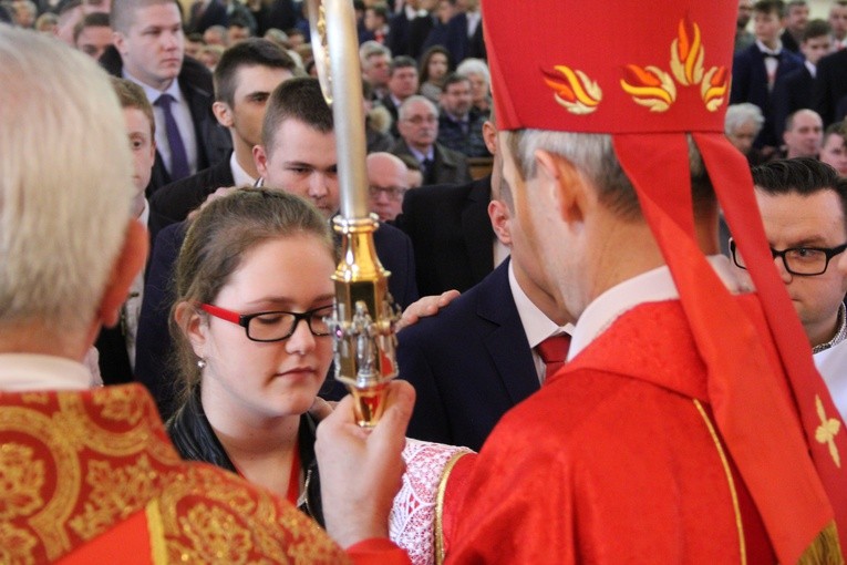 Bierzmowanie w Tarnowcu