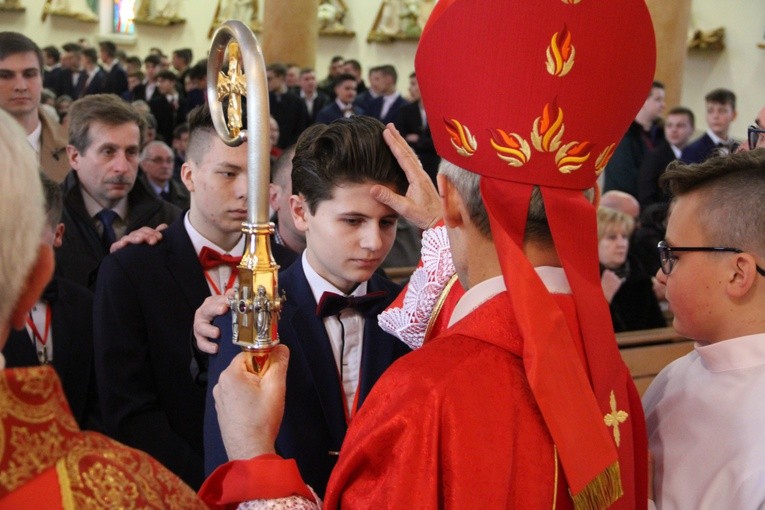 Bierzmowanie w Tarnowcu