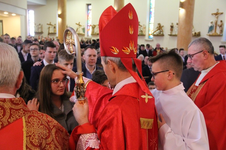 Bierzmowanie w Tarnowcu