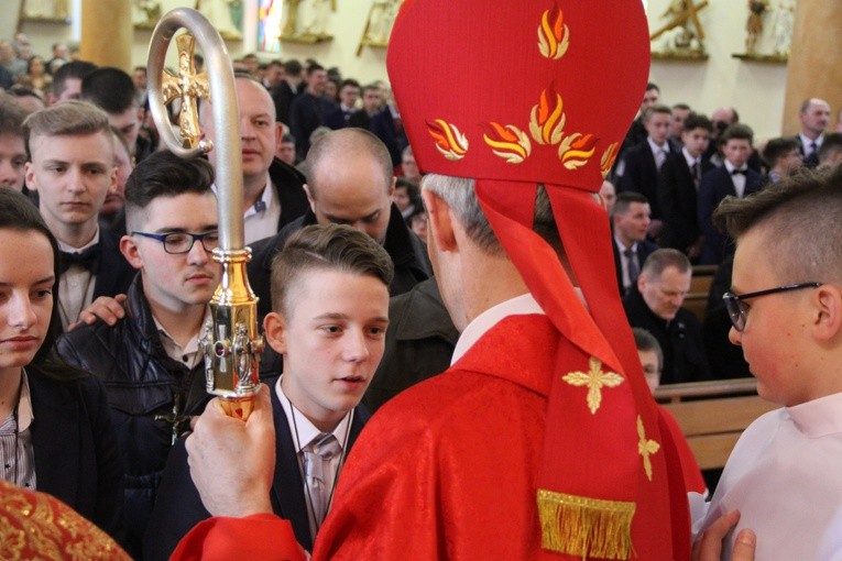 Bierzmowanie w Tarnowcu