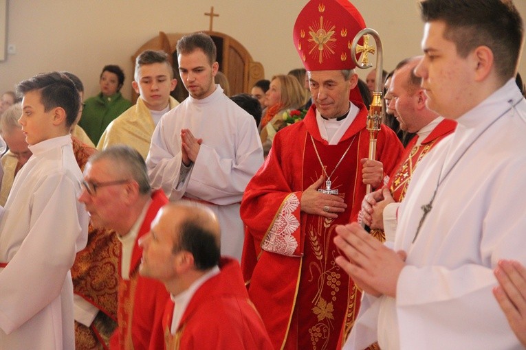 Bierzmowanie w Tarnowcu