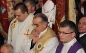 Uroczystości pogrzebowe śp. bp. A. Orszulika - cz.1