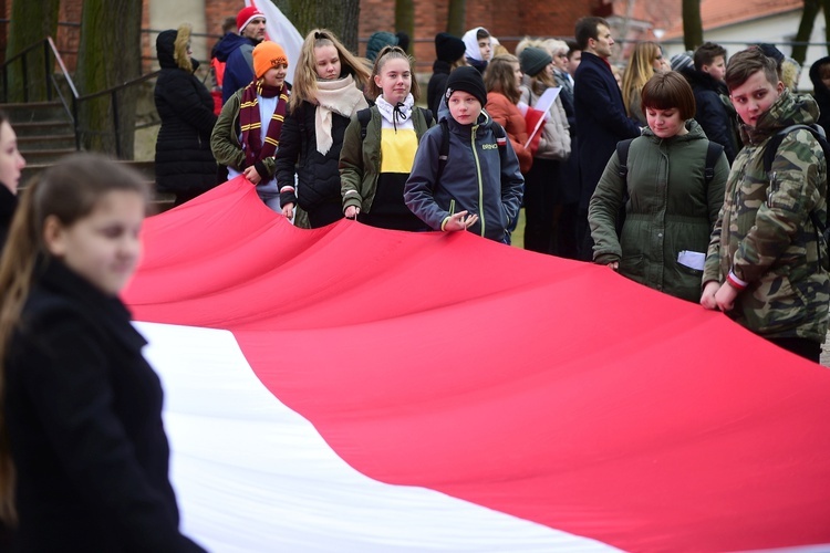 Marsz Pamięci Żołnierzy Niezłomnych w Ostródzie