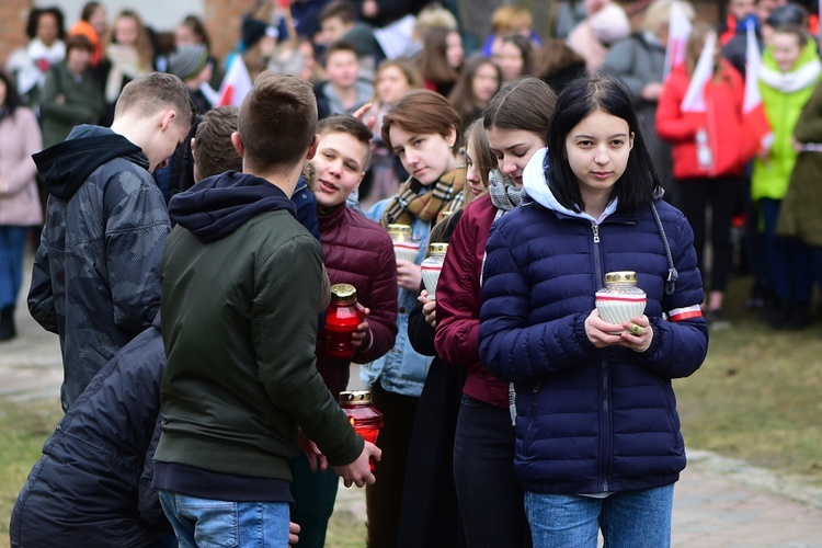 Marsz Pamięci Żołnierzy Niezłomnych w Ostródzie