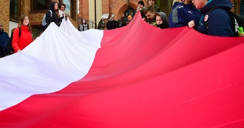 Marsz Pamięci Żołnierzy Niezłomnych w Ostródzie