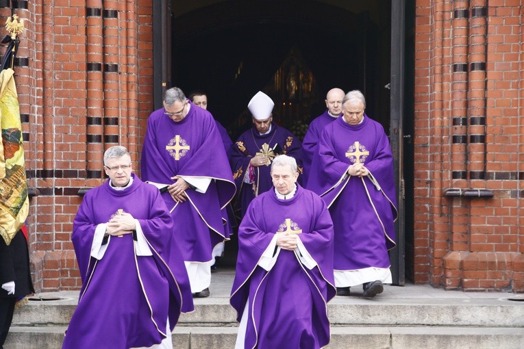 Pożegnanie prezydenta Gliwic Piotra Wieczorka